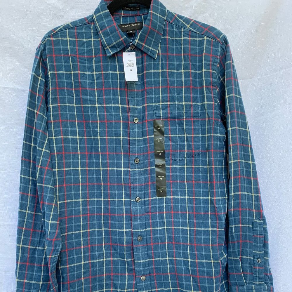 Long sleeve button down. NWT.  Banana republic
